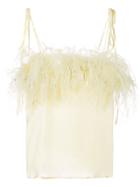Alice Mccall Favour Feather Cami - Yellow
