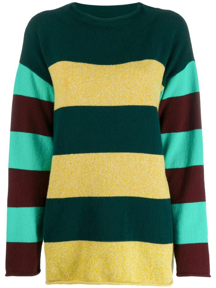Paul Smith Striped Sweater - Green