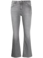 Haikure Cropped Jeans - Grey