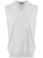N.peal Cashmere The Westminster Vest - Grey