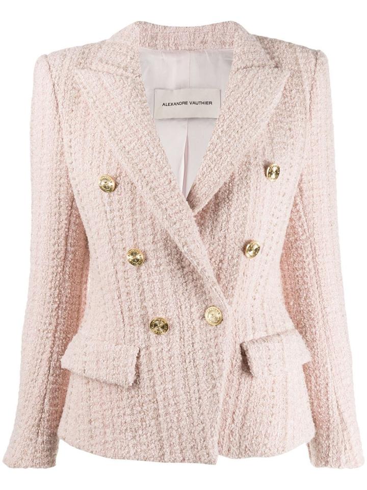 Alexandre Vauthier Classic Fitted Blazer - Pink