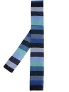 Paul Smith Striped Knitted Tie
