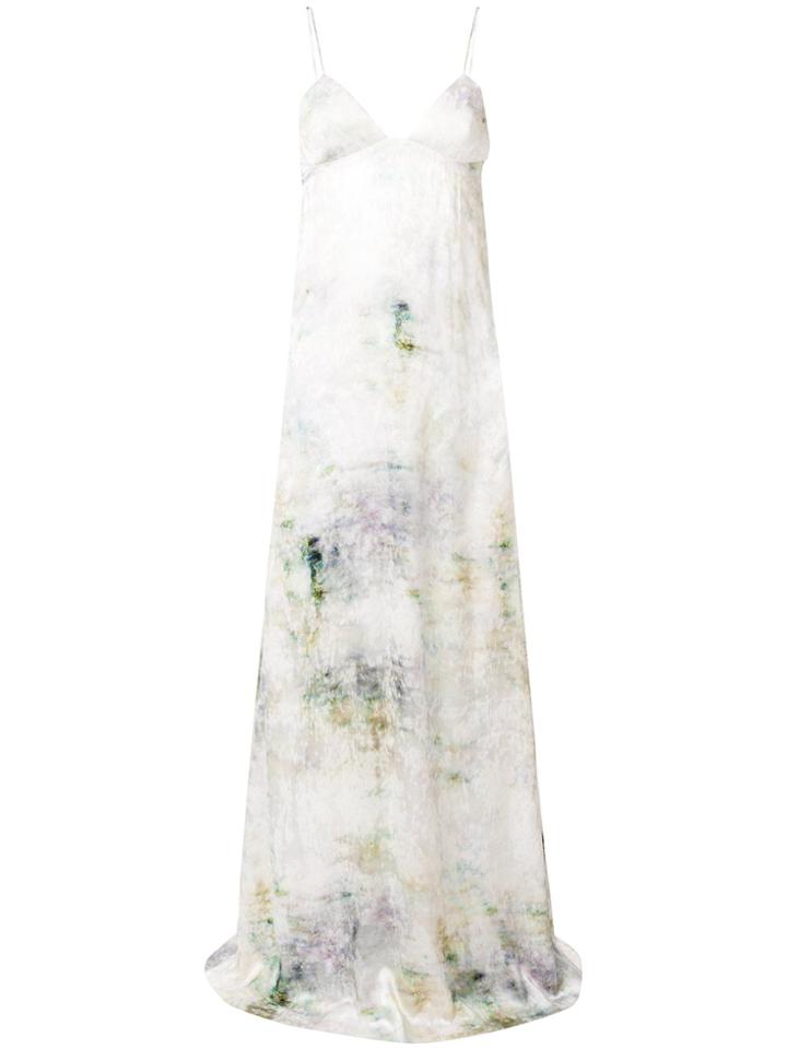 Salvatore Ferragamo Printed Maxi Dress - Multicolour