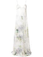 Salvatore Ferragamo Printed Maxi Dress - Multicolour