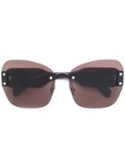 Miu Miu Eyewear Sorbet Sunglasses - Brown