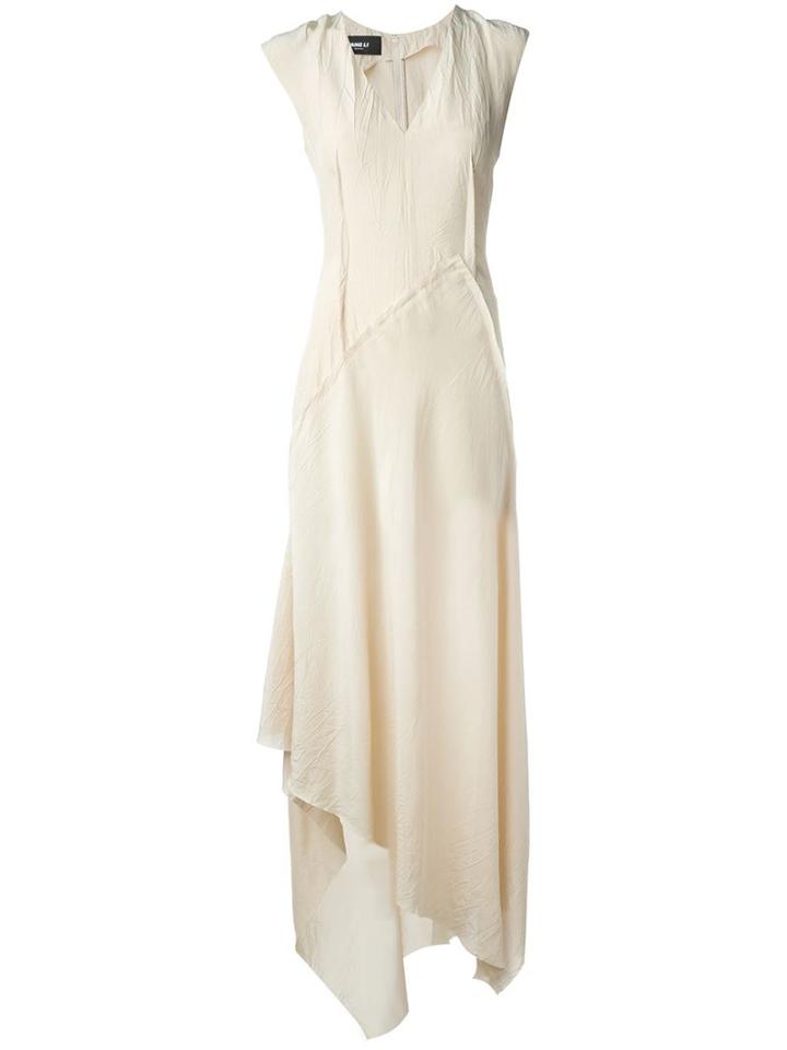 Yang Li Asymmetric Hem Long Dress