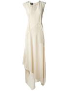 Yang Li Asymmetric Hem Long Dress