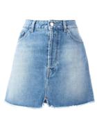Iro Taig Denim Skirt, Women's, Size: 36, Blue, Cotton