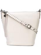Coach Stud Trim Bucket Tote - White