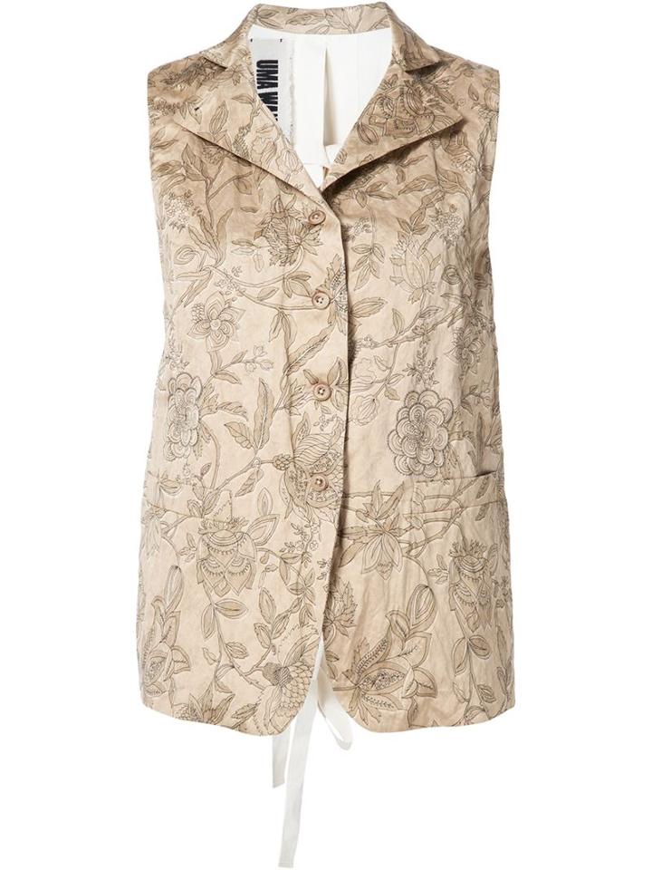 Uma Wang Floral Print Vest
