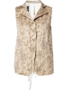 Uma Wang Floral Print Vest