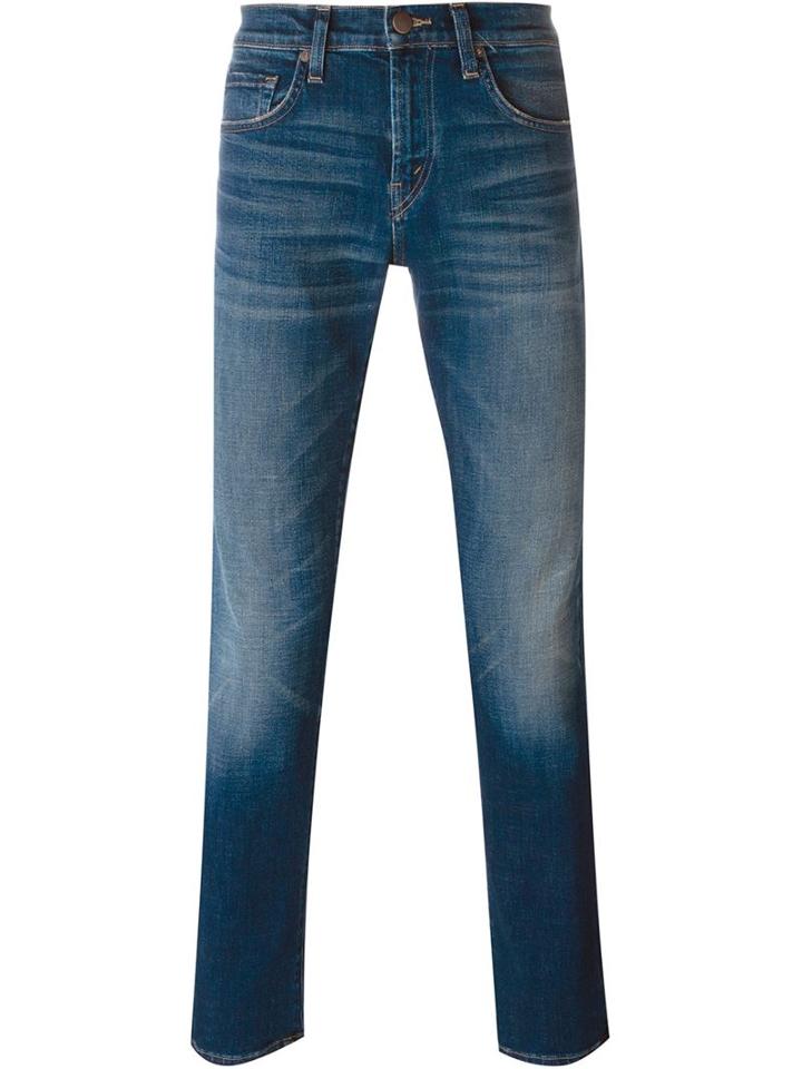 J Brand Slim-fit Jeans, Men's, Size: 36, Blue, Cotton/polyester/spandex/elastane