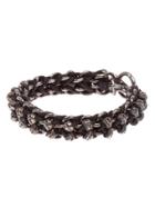Tobias Wistisen Skull Bar Bracelet - Brown