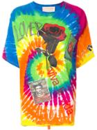 Night Market Tie-dye Effect T-shirt - Multicolour