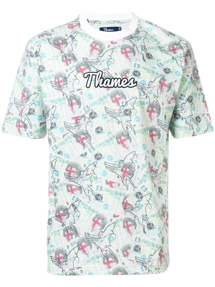 Thames Five Pound Note T-shirt - Green