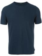 Zanone Chest Pocket T-shirt, Men's, Size: 50, Blue, Cotton