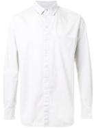 Bassike Long Sleeve Shirt, Men's, Size: Small, Grey, Cotton