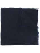 Faliero Sarti - Scarf - Men - Silk/modal - One Size, Blue, Silk/modal