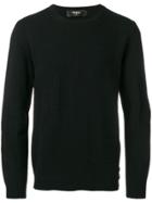 Fendi Classic Long-sleeve Sweater - Black