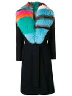 Giada Benincasa Belted Coat - Blue