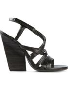 Marsèll Strappy Sandals, Women's, Size: 40, Black, Leather