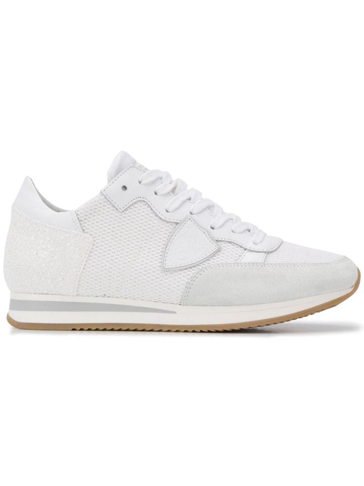 Philippe Model Mesh Panel Sneakers - White