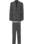 Burberry English Fit Puppytooth Check Wool Suit - Grey