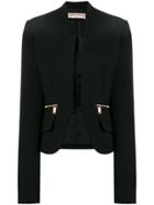 Emilio Pucci Open Front Jacket - Black