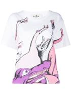 Marni Monster Print T-shirt - White