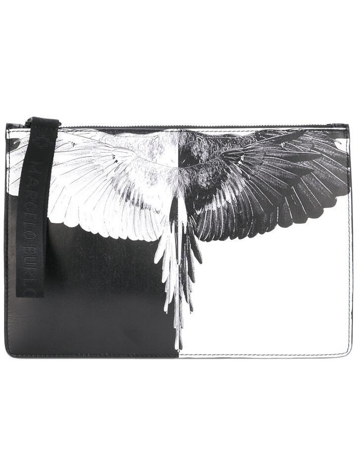 Marcelo Burlon County Of Milan Asier Bag, Women's, Black, Cotton/leather/polyester