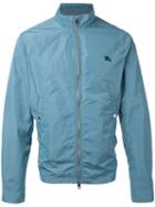 Burberry - Logo Zip Jacket - Men - Cotton/polyester - Xl, Blue, Cotton/polyester