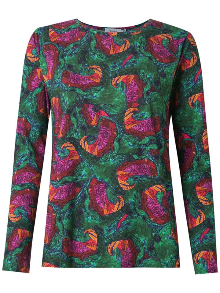 Isolda - Abstract Print Blouse - Women - Cotton - 40, Cotton