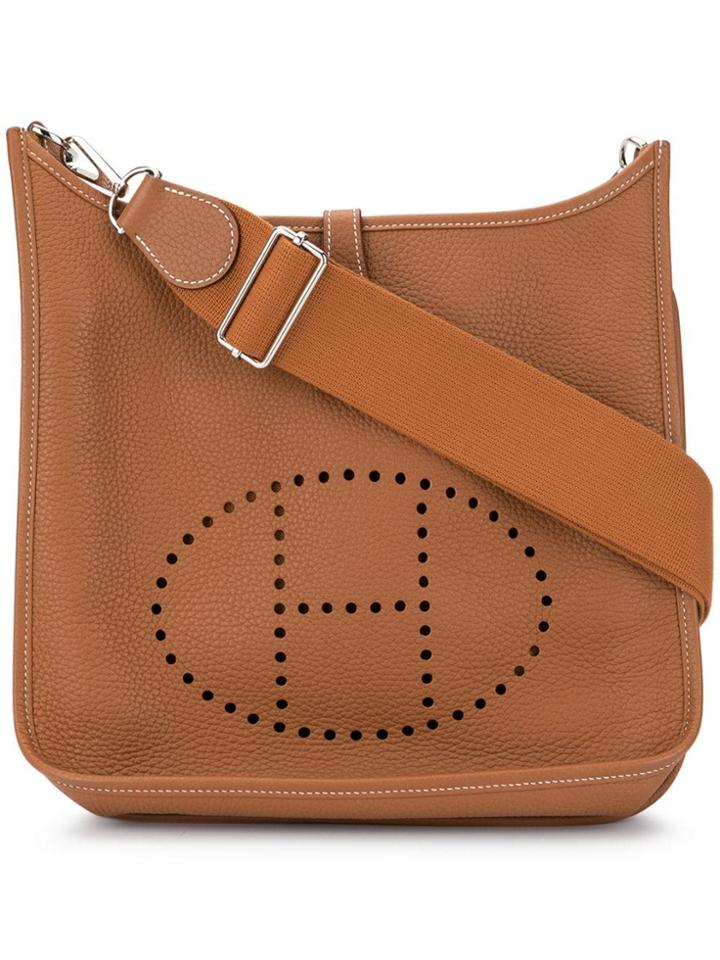 Hermès Vintage Evelyne 3 Pm Crossbody Shoulder Bag - Brown