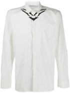 Neil Barrett Printed Swallow Shirt - White