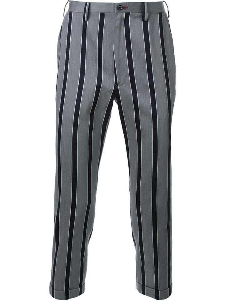 Guild Prime Striped Cropped Trousers