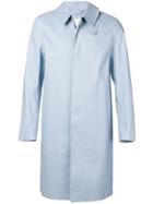Mackintosh Pale Blue Bonded Cotton 3/4 Coat Gr-001