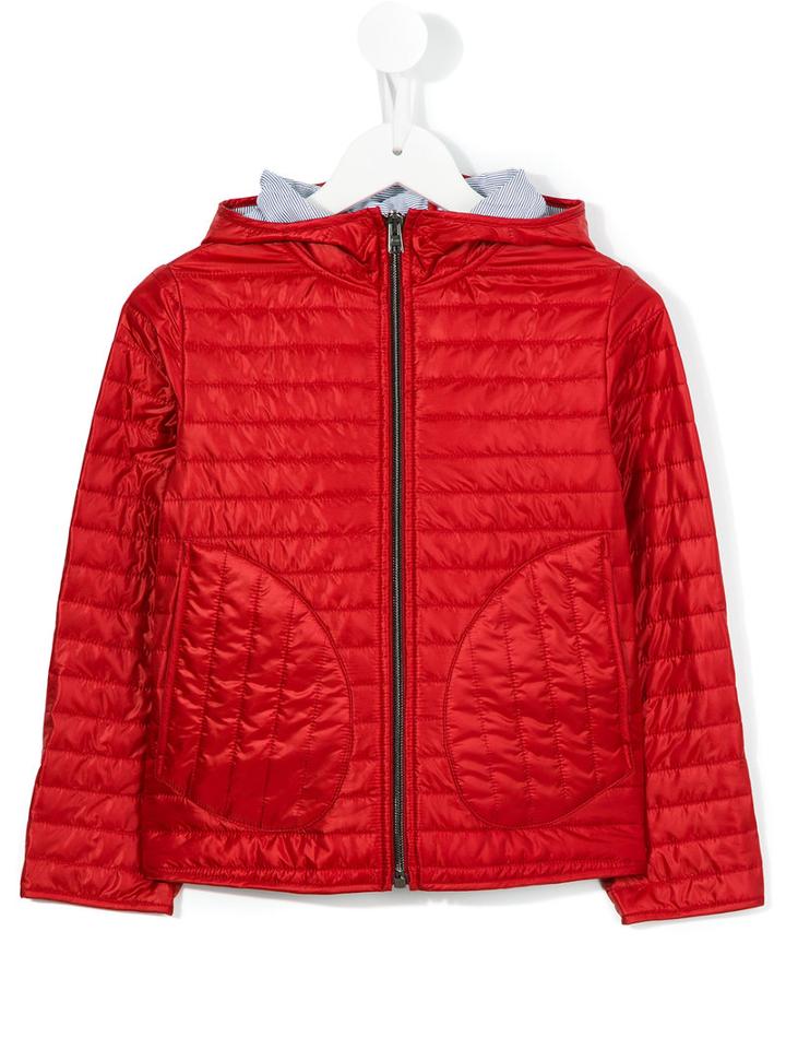 Herno Kids Zipped Padded Jacket, Boy's, Size: 8 Yrs, Red