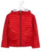 Herno Kids Zipped Padded Jacket, Boy's, Size: 8 Yrs, Red
