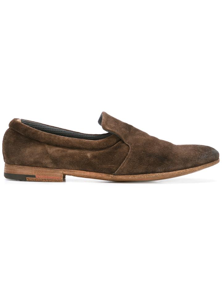 Premiata Classic Slippers - Brown