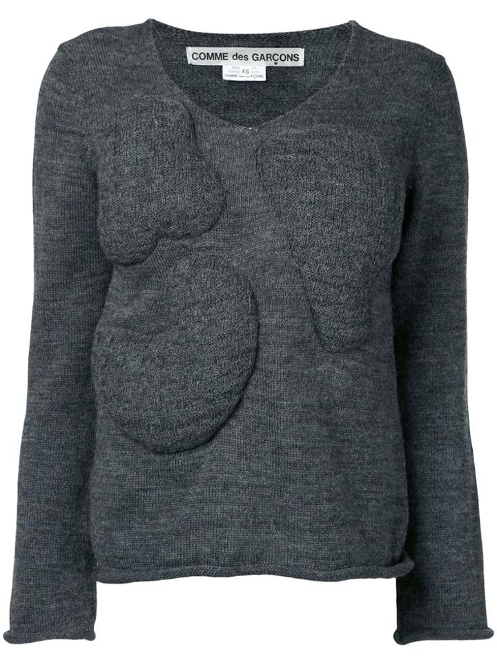 Comme Des Garçons Vintage Bump Knit - Grey