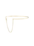 Vibe Harsl0f Elsa Anklet - Metallic