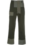 Engineered Garments Fatigue Patch Trousers - Green
