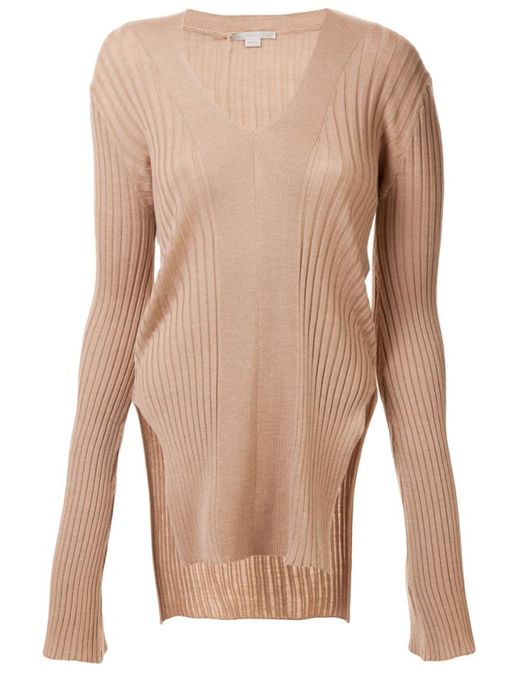 Stella Mccartney Ribbed Jumper - Nude & Neutrals