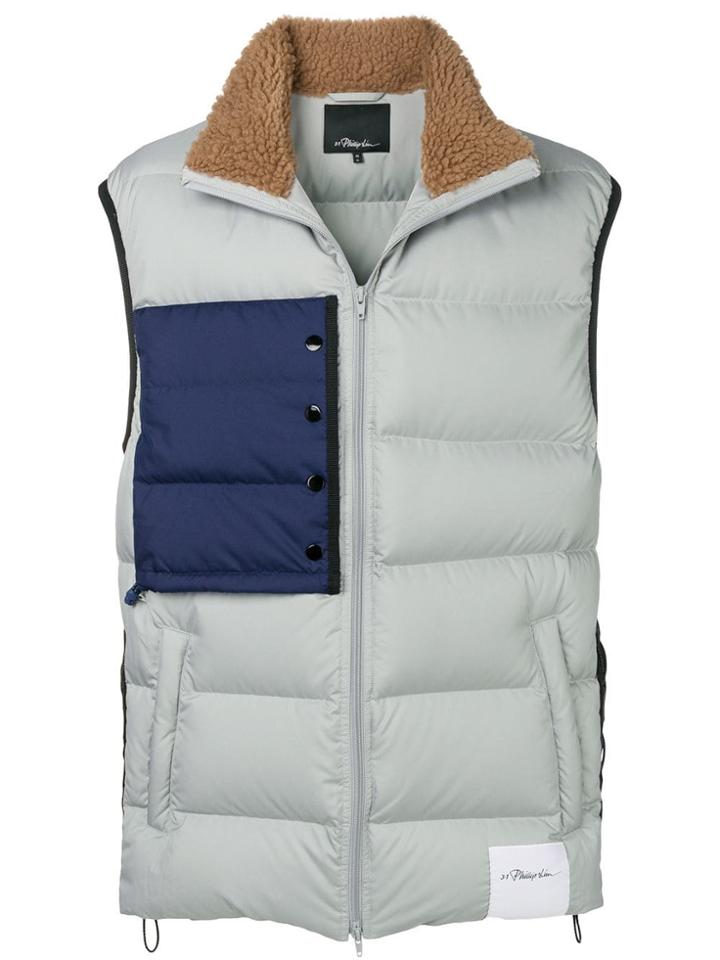 3.1 Phillip Lim Padded Gilet - Green