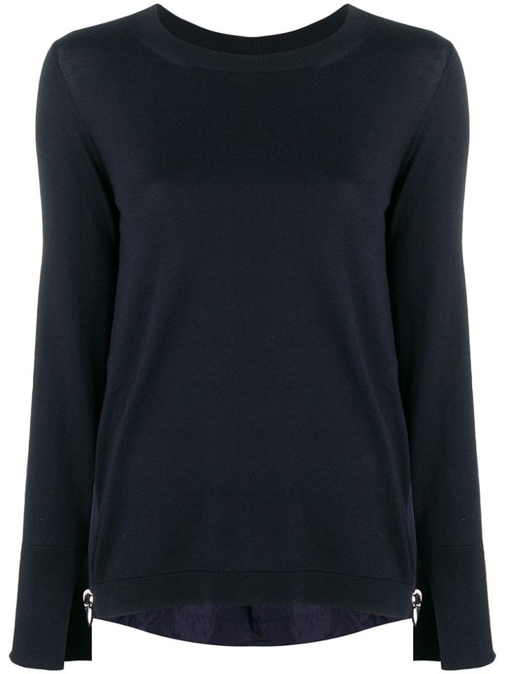 Moncler Sleeve Logo Sweatshirt - Blue