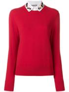 Essentiel Antwerp Classic Fitted Sweater - Red