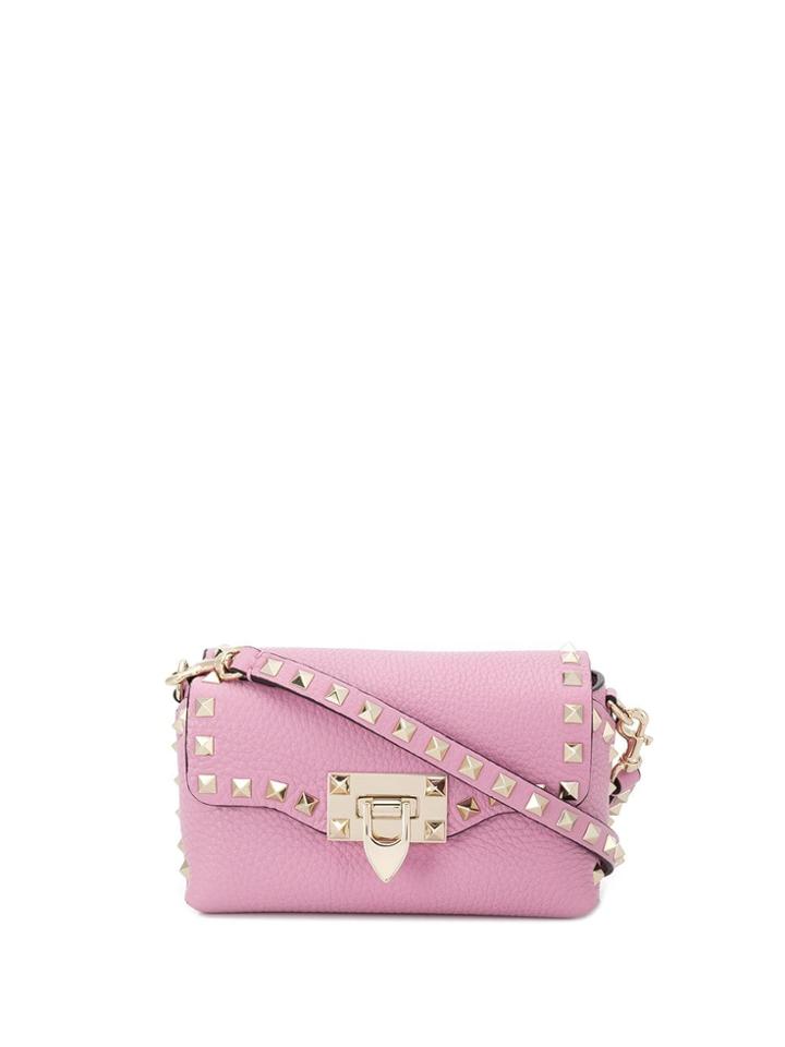 Valentino Valentino Garavani Rockstud Mini Crossbody - Pink