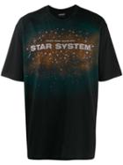 Mauna Kea Printed 'star System' T-shirt - Black