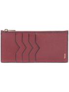 Valextra Card And Coin Purse - Red