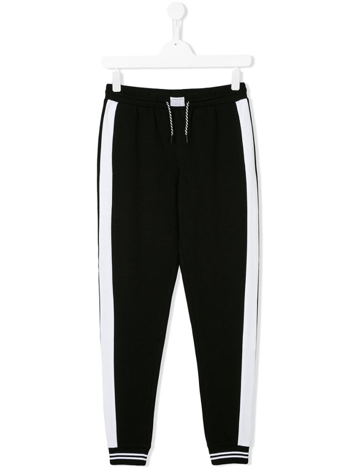 Little Marc Jacobs Side Stripe Trousers - Black